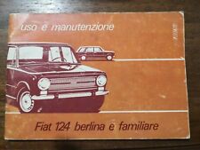 Uso manutenzione fiat usato  Ciampino