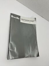 Breville manual recipe for sale  Renton