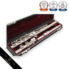 Conjunto de flauta J.Michael JFL50CE placa labial prata com suporte de 3 anos comprar usado  Enviando para Brazil