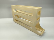 Dispensador de ovos para geladeira suporte de rolamento automático rack de armazenamento 4 camadas NOVO comprar usado  Enviando para Brazil