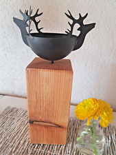Dekoobjekt windlicht hirsch gebraucht kaufen  Grasellenbach
