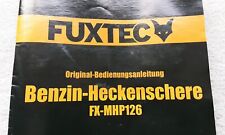 Bedienungsanleitung fuxtec mh1 gebraucht kaufen  Hamburg