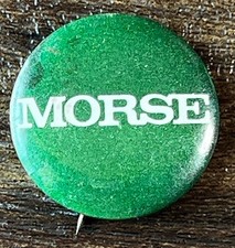 1968 campaign buttons morse for sale  Junction City