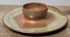 Handmade stoneware chip for sale  Mount Pleasant