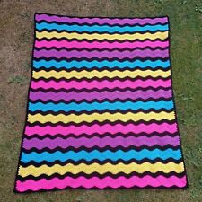 Crochet handmade throw for sale  NOTTINGHAM