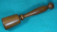 Vintage wooden masher for sale  Reading
