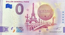Billet euro ballon d'occasion  Descartes