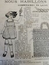 Patron original poupee d'occasion  France