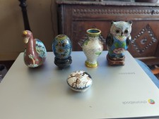 Collection chinese cloisonne for sale  IVYBRIDGE