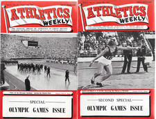 Athletics weekly magazines for sale  SHEERNESS