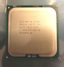 CPU desktop Intel Core 2 Duo E7500 2.93GHz SLGTE dual-core LGA775 comprar usado  Enviando para Brazil