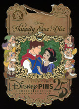 Pin Disney 2025 Monthly Happily Ever After Snow White Dwarfs Slider LE 2400 comprar usado  Enviando para Brazil