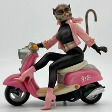 Estatueta colecionável Margaret Le Van rosa scooter Go-Go retrô beco gato comprar usado  Enviando para Brazil