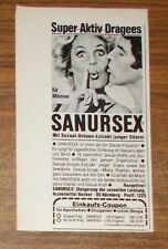 Seltene werbung sanursex gebraucht kaufen  Legden