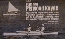 Plywood kayak flat for sale  Diamond Point