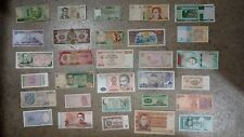 30 DIFERENTES Billetes y Países Surtidos Mundo Extranjero Moneda Circulada segunda mano  Embacar hacia Mexico