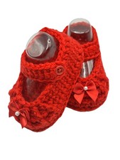 Crocheted red baby for sale  North Port