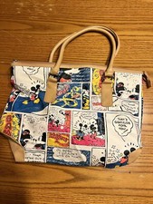 Bolsa de mão Disney Mickey Mouse Minnie Mouse tira quadrinhos 19x13x8 original  comprar usado  Enviando para Brazil