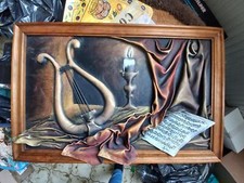 Tableau cuir relief d'occasion  Annonay