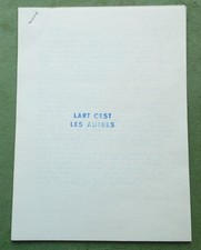 Fluxus 1966 ben d'occasion  Expédié en Belgium