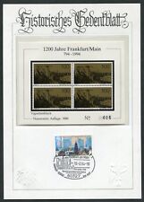Bund historisches gedenkblatt gebraucht kaufen  Steinau