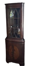 Corner cabinet glass for sale  BLAENAU FFESTINIOG