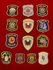 Vintage michigan police for sale  Rock Spring