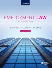 Employment law introduction for sale  UK