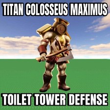 Usado, Titan Colosseus Maximus | Toilet Tower Defense | TTD | PREÇO LIMITADO E RÁPIDO!!! comprar usado  Enviando para Brazil