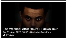 The weeknd after gebraucht kaufen  Essen