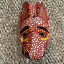 Carved painted wooden for sale  Tampa