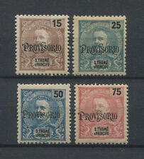 Portugal St. Thomas Sao Tome 1903 D. CARLOS #83/86 conjunto completo MH, FVF comprar usado  Enviando para Brazil