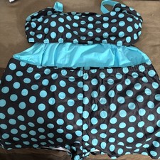Novo com etiquetas exclusivo e clássico 2 peças maiô 4XL bolinhas azuis, usado comprar usado  Enviando para Brazil