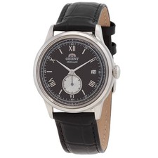 Relógio masculino Orient Bambino automático mostrador preto RA-AP0101B30B comprar usado  Enviando para Brazil