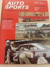 Auto sports International Racing Magazine Nov /Dec 1963 Milwaukee 200 Mile, usado comprar usado  Enviando para Brazil