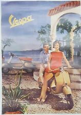 Vintage vespa poster for sale  NOTTINGHAM