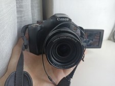 🔥Câmera digital compacta Canon PowerShot SX30 IS preta 14.2MP🔥FUNCIONANDO CONJUNTO COMPLETO comprar usado  Enviando para Brazil
