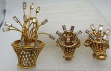 Vtg rhinestone baguette for sale  Monroe