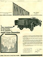 Publicité ancienne malle d'occasion  France