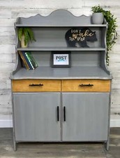 Gray piece hutch for sale  Canby
