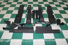Usado, Conjunto de painel interno preto carvão 16' F250 Crew A/B/C pilar pontapé guarnição soleira da porta comprar usado  Enviando para Brazil