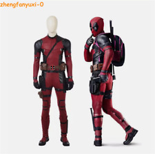 Fantasia Cosplay Deadpool Vermelho Terno Deadpool Macacão Acessórios Halloween Sapatos comprar usado  Enviando para Brazil