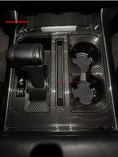 Carbono real para Ford F150 Raptor Tremor 2021-2025 console porta-copo decoração painel comprar usado  Enviando para Brazil