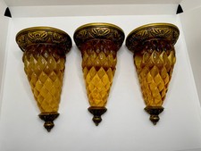 Set amber acrylic for sale  Melbourne