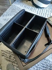 Estojo Logic preto 60 CD suporte estojo de transporte disco compacto armazenamento zíper vintage comprar usado  Enviando para Brazil