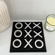 Noughts Cruzes Jogo De Madeira Tic Tac Toe Conjunto Grande moderno ornamento Home Decor comprar usado  Enviando para Brazil