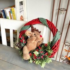 Vintage christmas wreath for sale  Sioux Falls