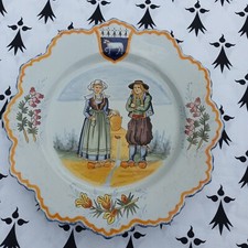 Henriot quimper assiette d'occasion  Callac