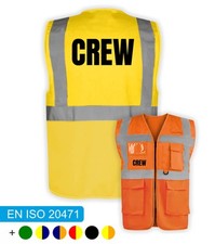 Crew warnweste sicherheitswest gebraucht kaufen  Legden