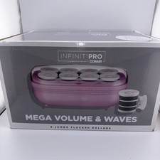 8 rolos quentes flocados jumbo mega volume e ondas Infiniti Pro Conair comprar usado  Enviando para Brazil